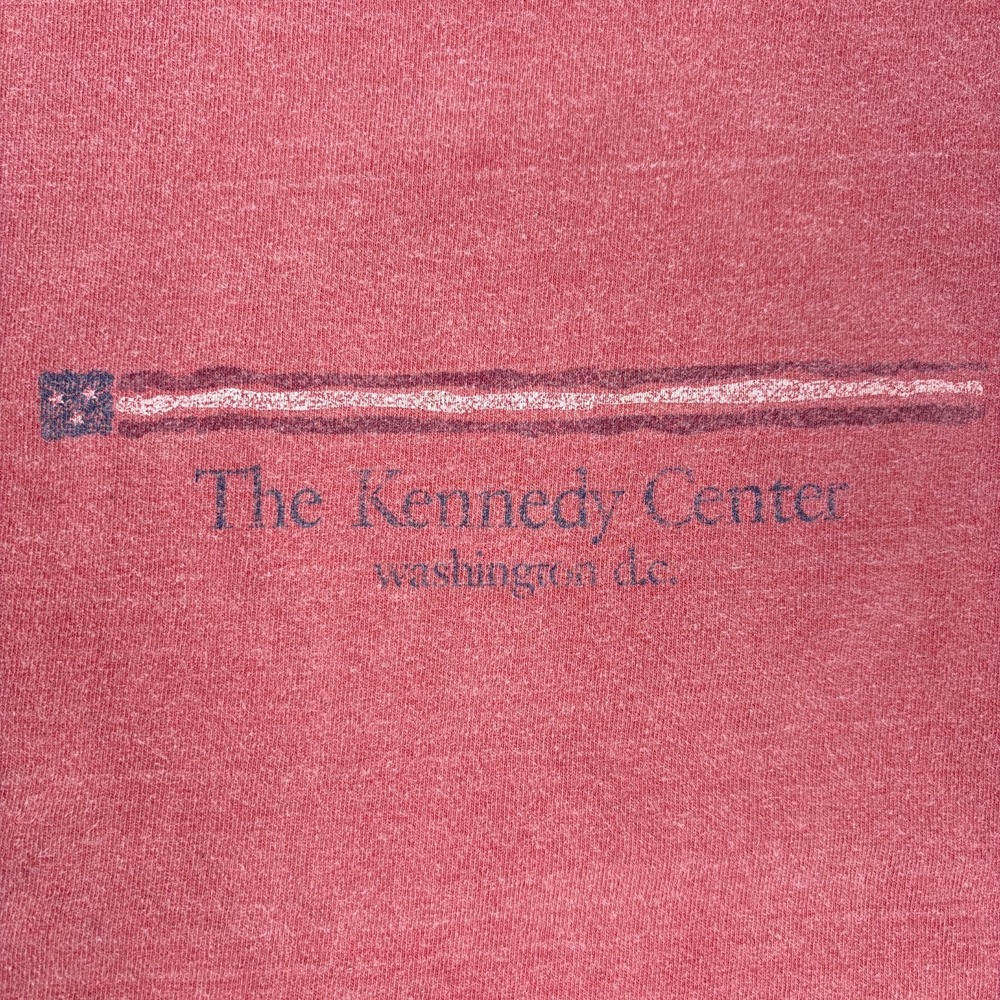 VTG 90s The Kennedy Center T Shirt Mens Sz M Washington DC Faded Red Comfort